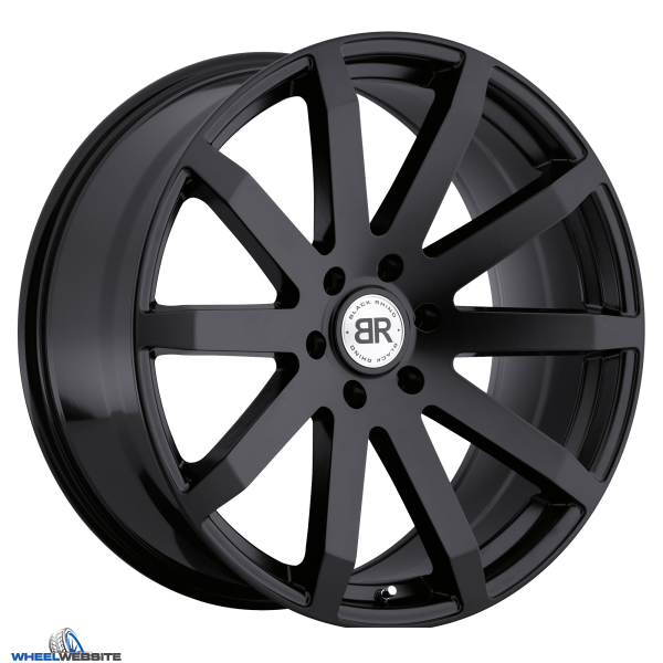 24x10 Black Rhino TRV Matte Black 5x150 30mm Offset